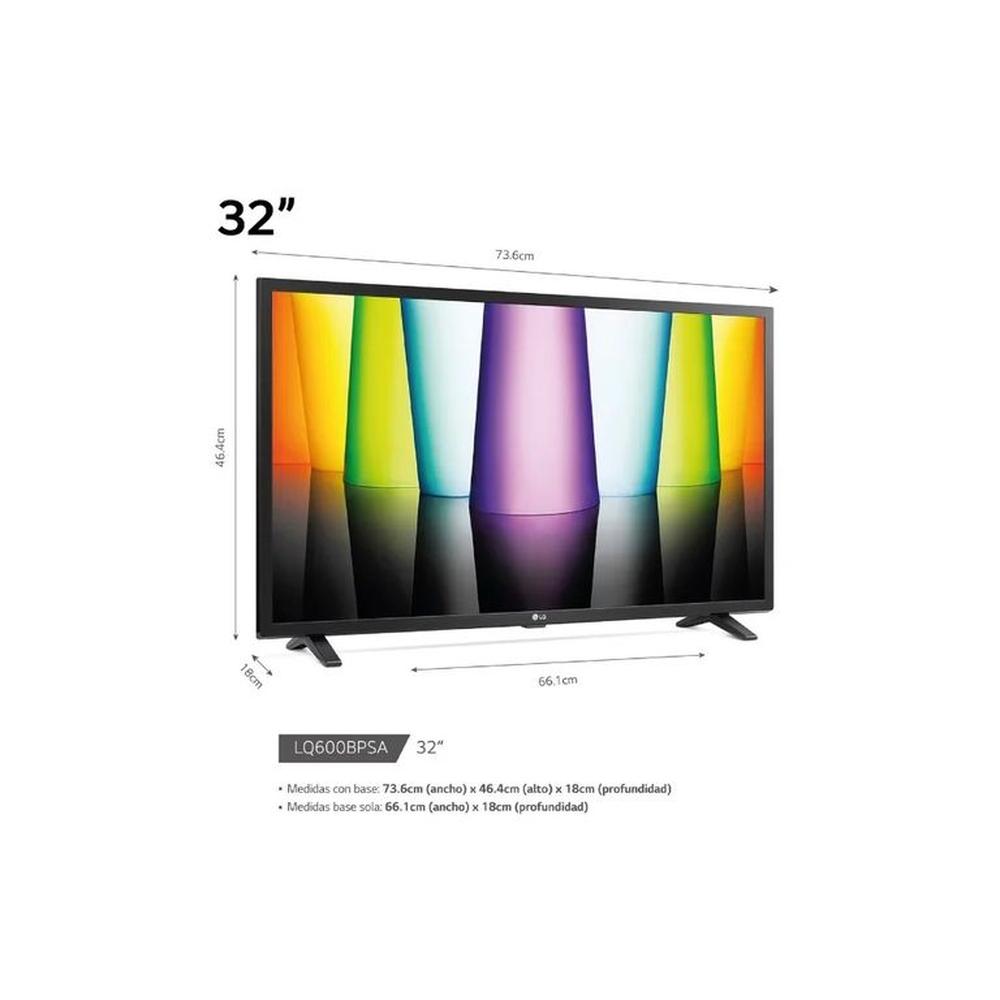 Televisor  LED LG 32  hd HDR  10Smart TV32LQ600BPSA Webos Con Magic Remoto