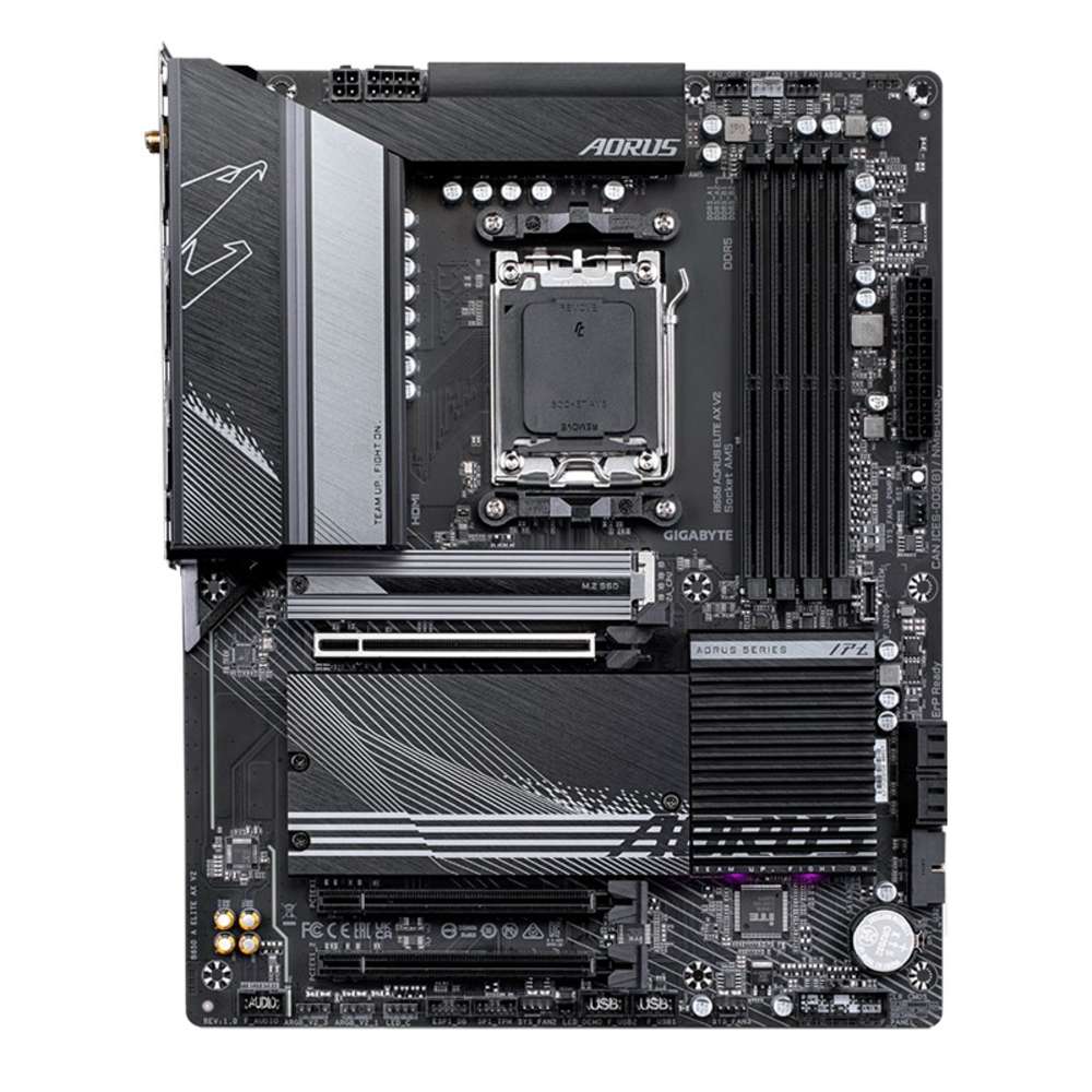 Motherboard Gigabyte B650 AORUS ELITE AX V2, Chipset AMD B650, Socket AMD AM5, ATX