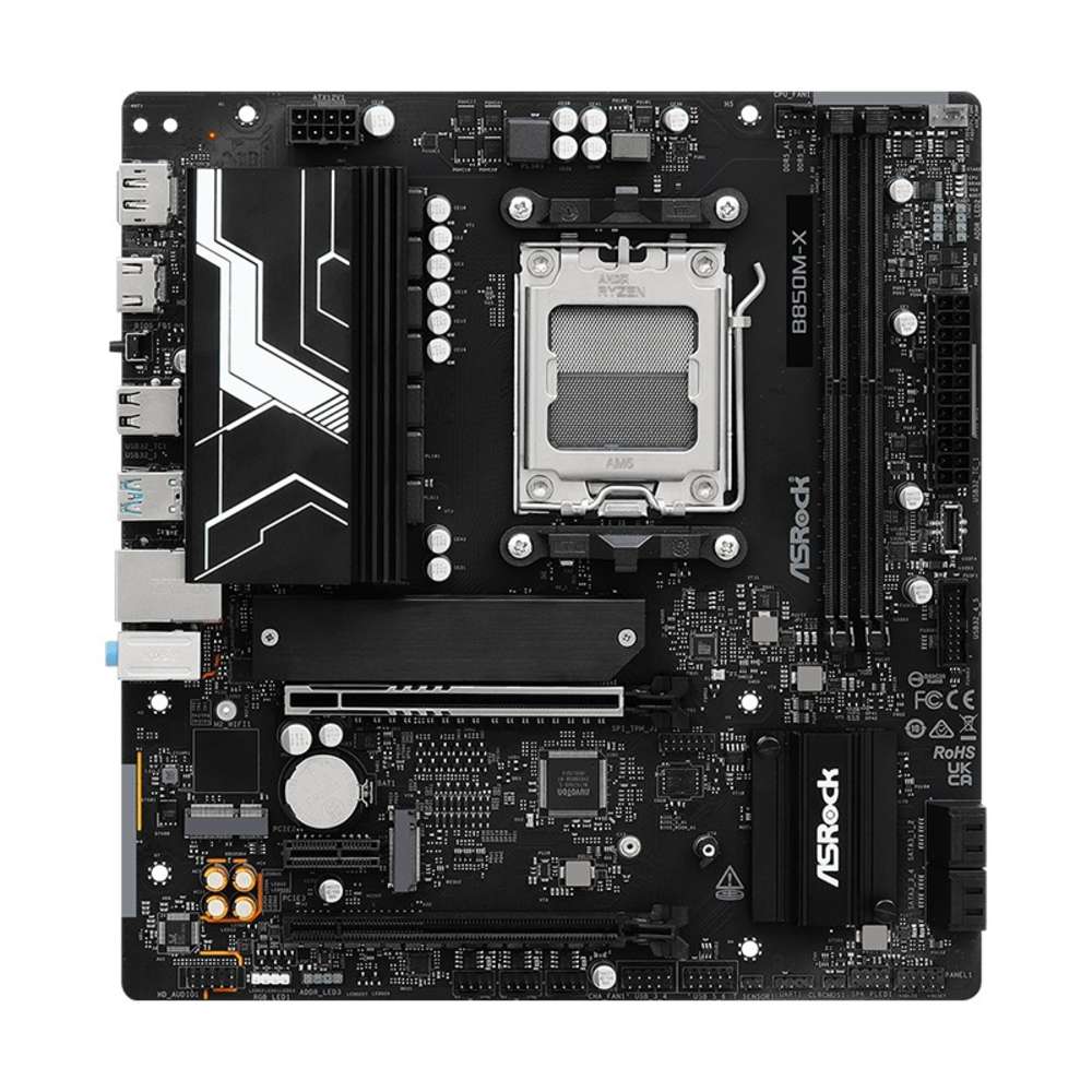 Motherboard ASROCK B850M-X R2.0, Chipset AMD B850, Socket AMD AM5, mATX