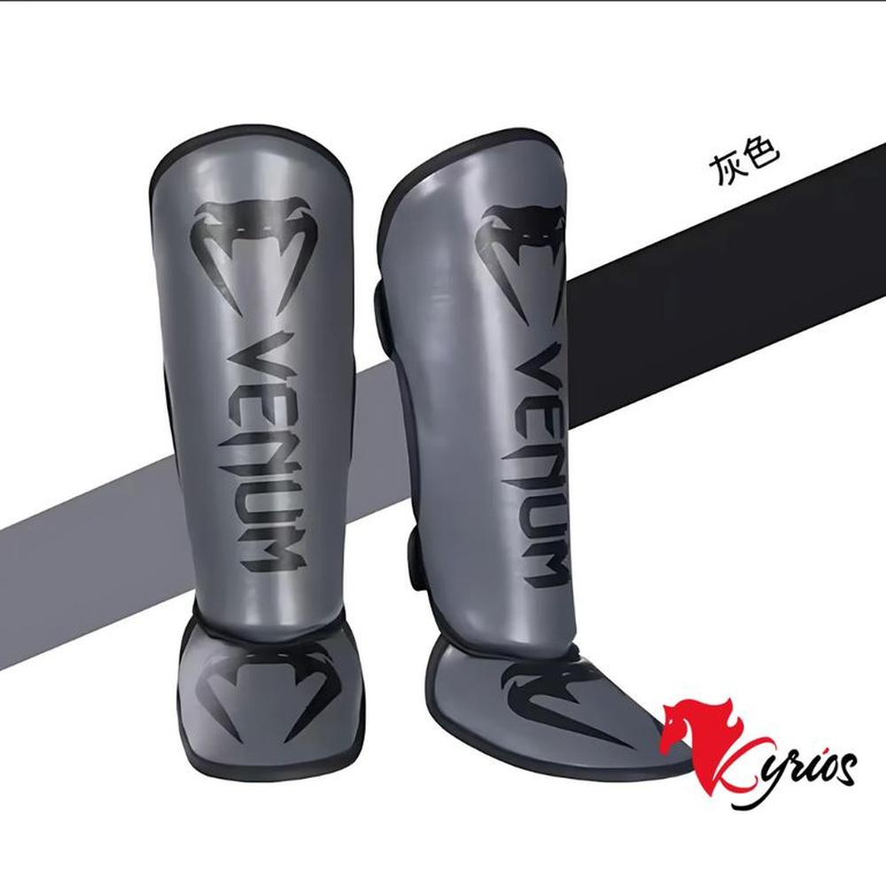 CANILLERA VENUM DE MMA TALLA XL COLOR PLOMO CON NEGRO