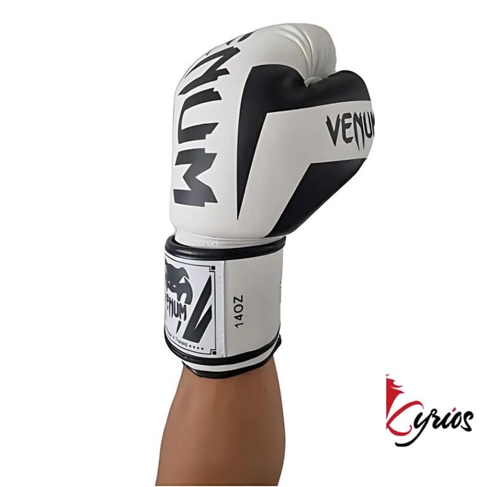 Guantes De Box Venum 3.0 De 6 Blanco-Negro