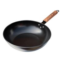 SARTEN WOK DE 30CM NEGRO RECORD