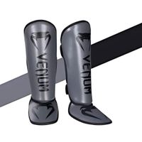 Canilleras Venum Talla S + Bucal Everlast NEGRO