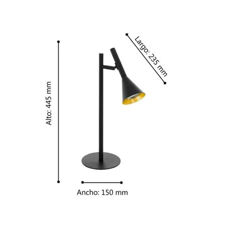 Lámpara De Mesa Eglo Cortaderas