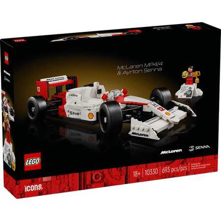 LEGO 10330 McLaren MP4 y Ayrton Senna