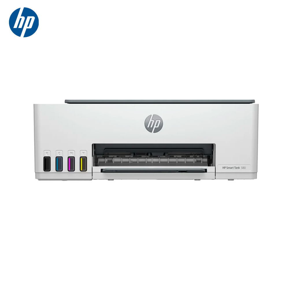 Impresora Multifuncional HP Smart Tank 580 Wi-Fi Smart App Escaner