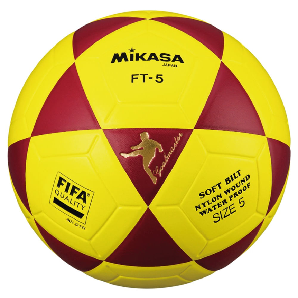PELOTA DE FÚTBOL MIKASA -  FT-5RY - N5 -  FIFA QUALITY