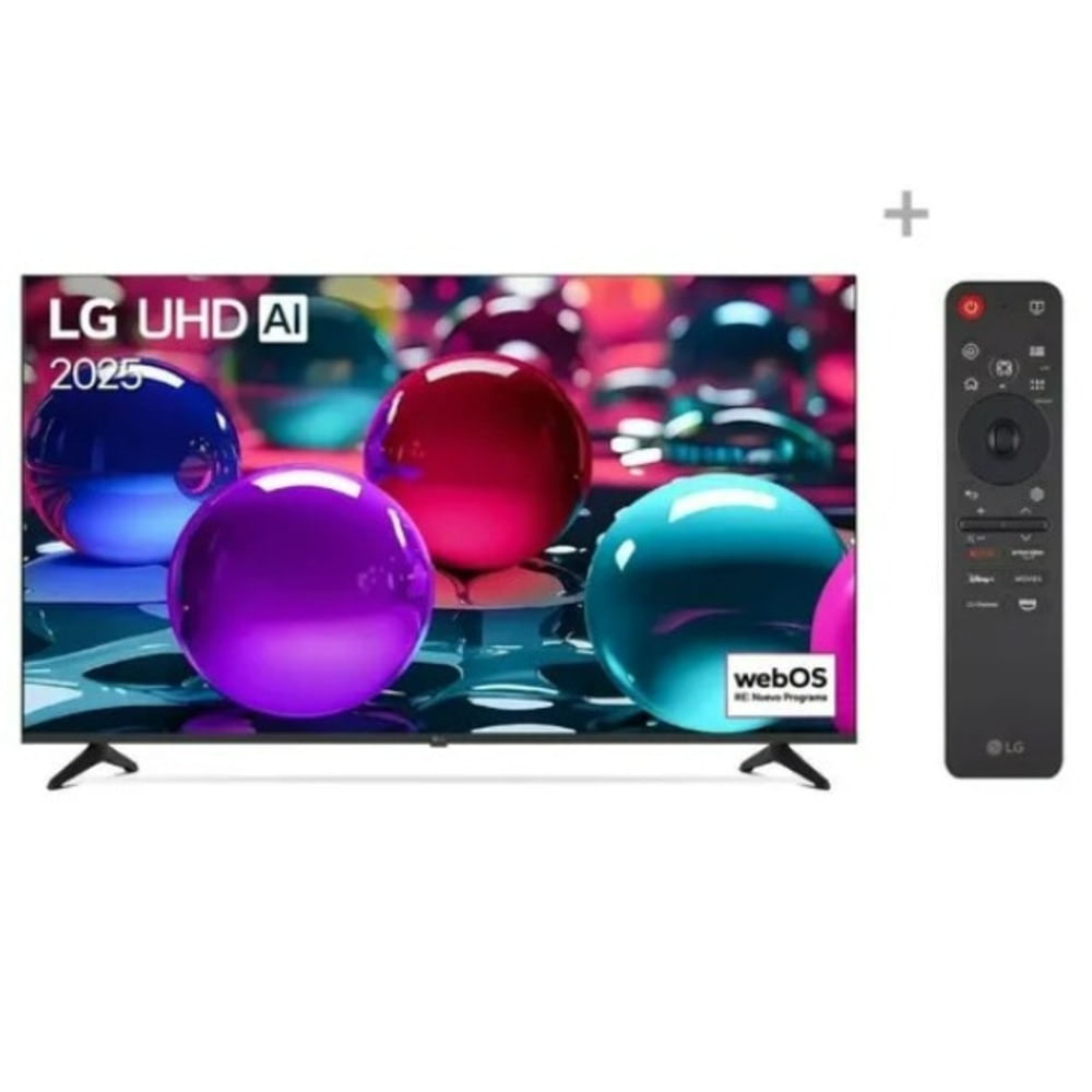 Televisor LG 65"" Smart UHD 4K Thinq AI 65UA7300PSB + Control Magic MR25GN 2025