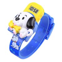 Reloj Skmei 1754 Perrito para niños Correa Silicona Azul Talla única