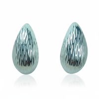 ARETE DE PLATA GOTA GRANDE CON DISEÑO
