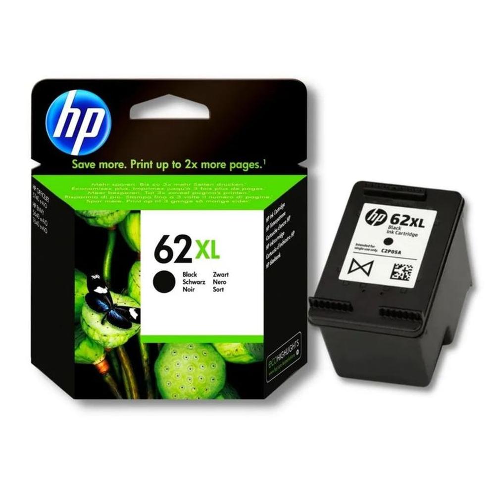 TINTA HP C2P05AL 62XL NEGRO ORIGINAL
