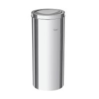 Tacho para Basura Tramontina Swing de Acero Inoxidable Brillante de 30 litros