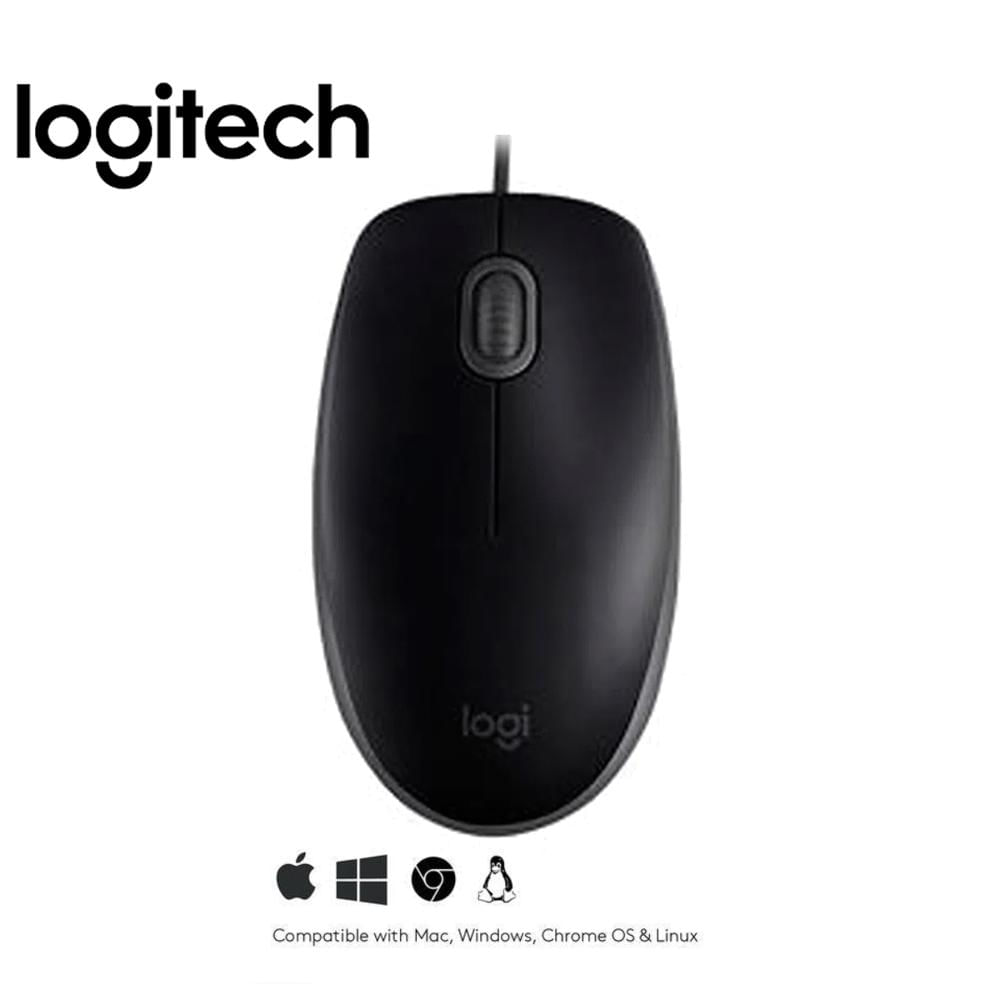 MOUSE LOGITECH M110 SILENT OPTICO USB BLACK