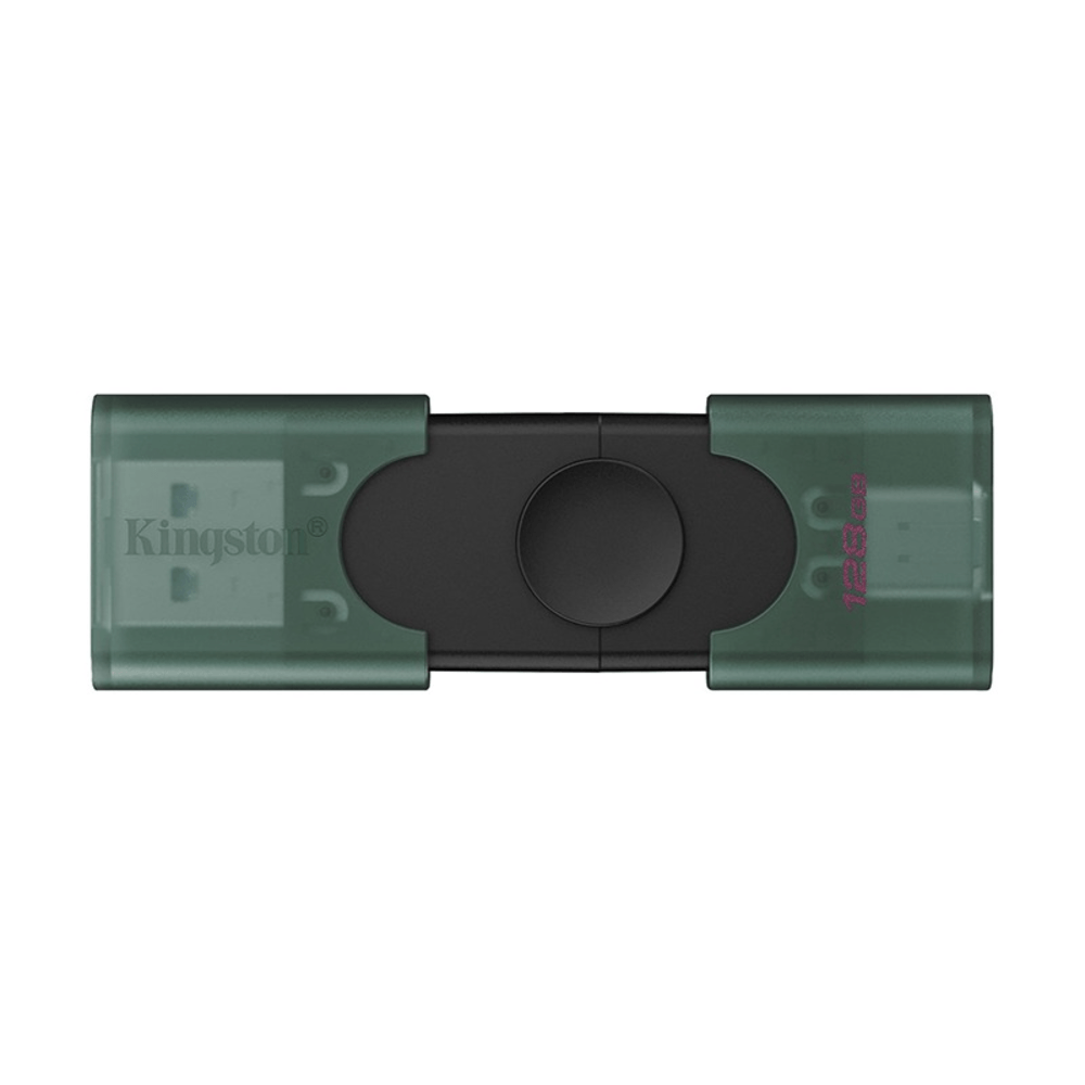 Memoria Flash USB Kingston DataTraveler Duo, 256GB USB 3.2 Gen 1, Color Negro Mate