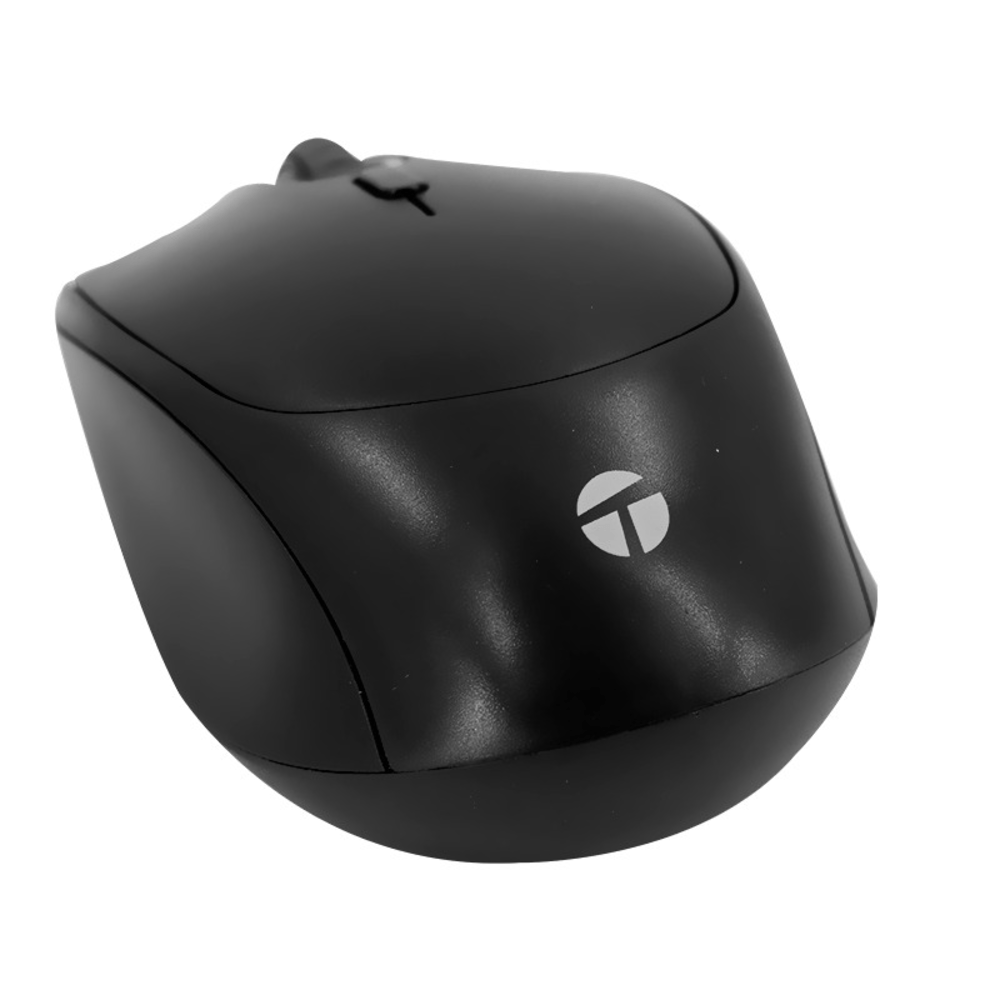 Mouse óptico TEROS TE-1222S, 800-1200-1600 DPI, USB, 4 botones