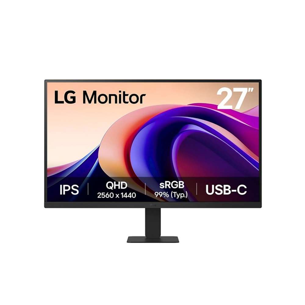 Monitor Plano LG 27U631A-B, 27"" QHD IPS,100 Hz, HDMI, HDR10, HDR, USB-C: 15W