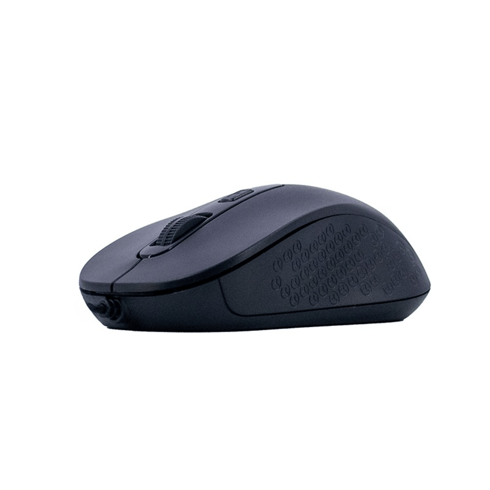 Mouse óptico TEROS TE-1229S, USB, 4 botones, negro
