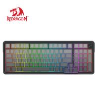 Teclado Redragon Eisa Pro MAX K686SP Wireless Black Degraded