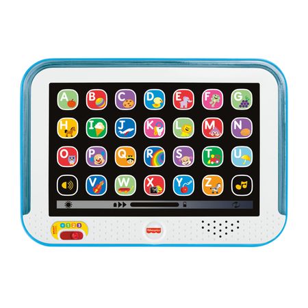 Juguete Para Bebes Fisher Price Tablet De Aprendizaje Azul