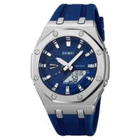 Reloj Skmei 2243 AZUL Correa Silicona Hora Mundial. Azul Talla única