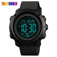 Reloj Skmei 1434 Negro Correa Silicona Negro