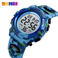 Reloj Skmei 1548 CELESTE Camuflado con luces Celeste Militar Talla única