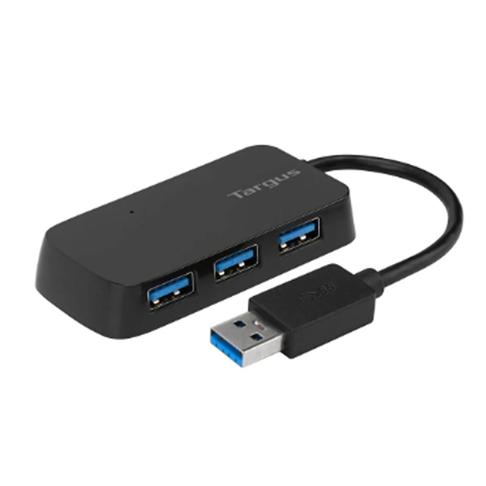 HUB USB TARGUS 4 PORT USB-A 3.0 BLACK ACH124US