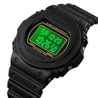 Reloj Skmei 1776 Negro Correa Silicona. Negro Talla única