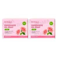 PACK 2 JABÓN EN BARRA DE ROSAS BIOAQUA 100G