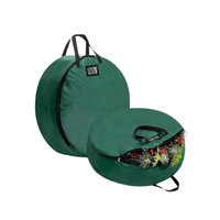 Organizador circular navideño verde decoraline home