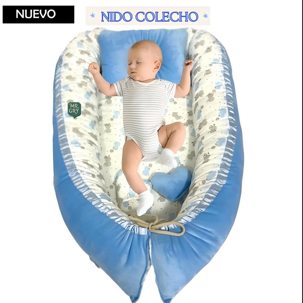 Nido Colecho para Bebe Azul
