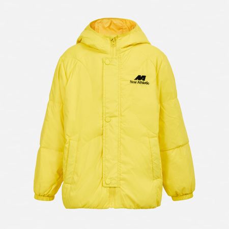 Casaca New Athletic Bear Kids Unisex 14 Amarillo