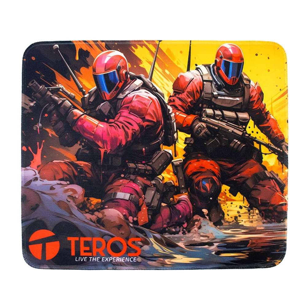 Mousepad TEROS TE-3019S, diseño impreso