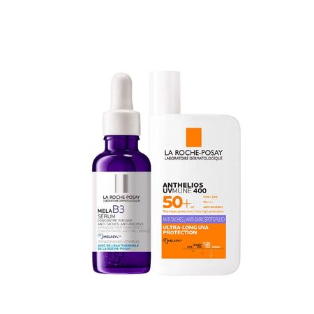 Pack Anti-manchas La Roche Posay: Sérum Mela B3 30ml + Anthelios UvMune Anti Dark Spots 50ml