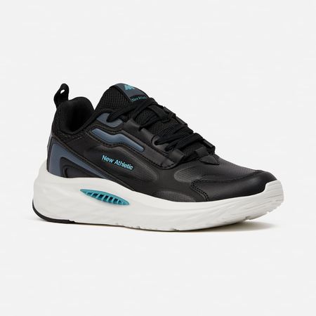 Zapatillas New Athletic Lifestyle Fluxion 191-0227 para Mujer 38 Negro