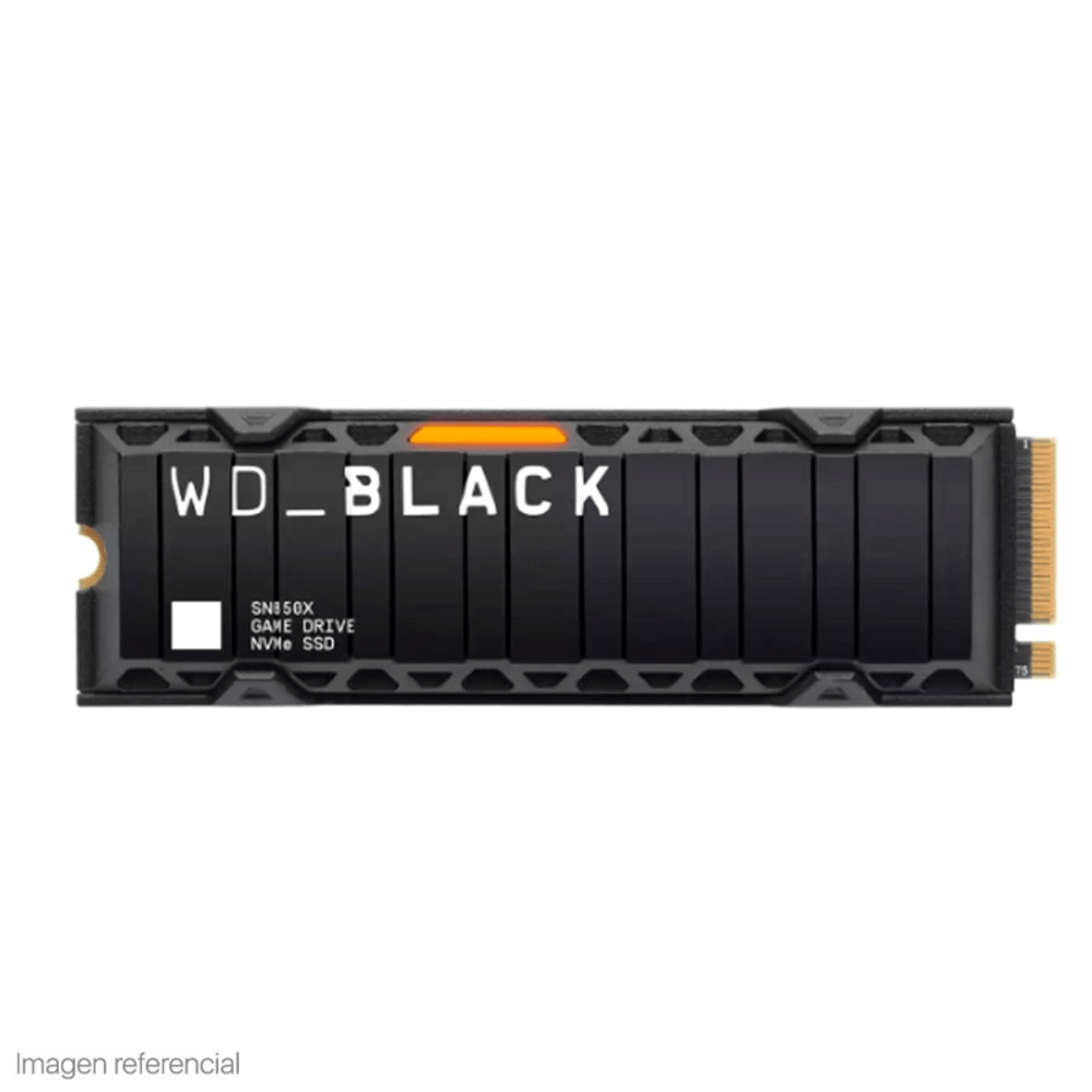 Unidad en estado solido Western Digital Black SN850X NVMe 1TB, M.2 2280