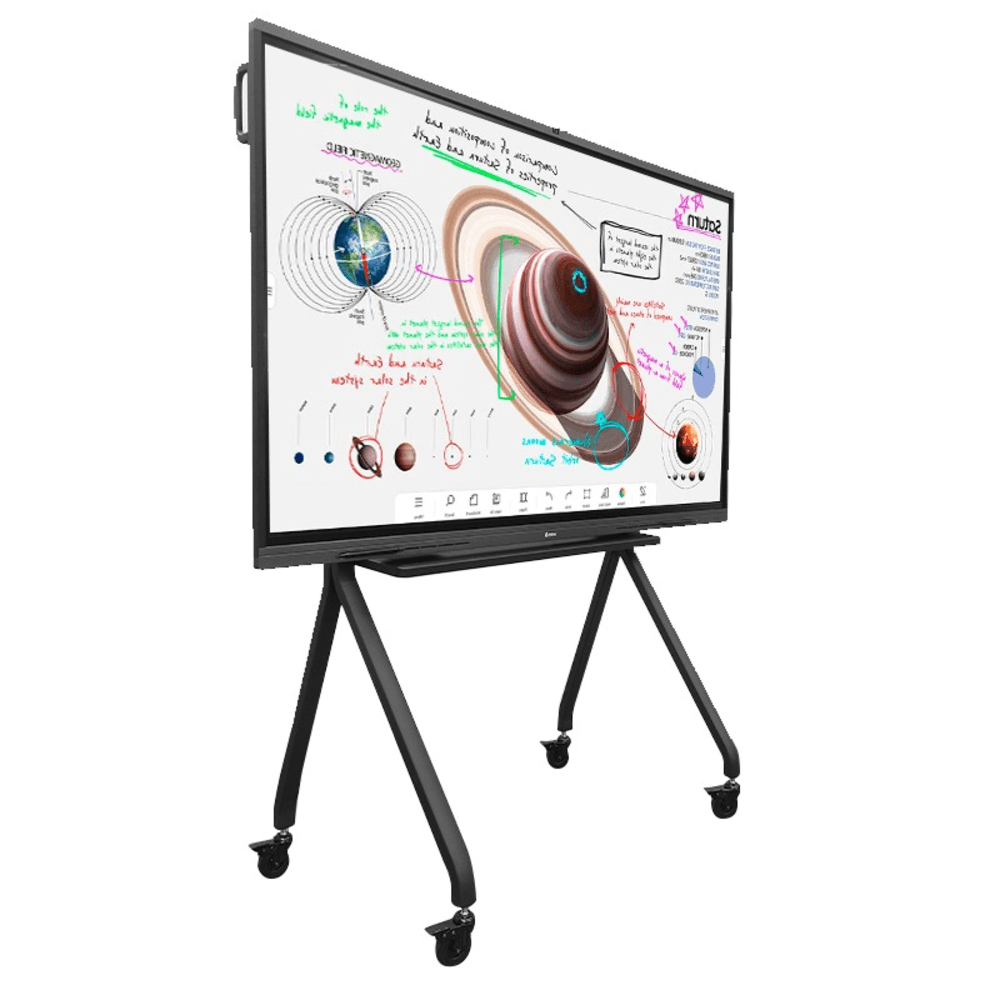 Rack portátil TEROS TE-9010S para pantalla táctil interactiva de 75"" a ""86"", negro