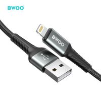 CABLE DE DATOS USB A LIGHTNING 27W 24A BO-X288L BWOO