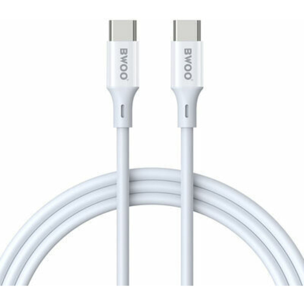 CABLE DE DATOS DE CARGA RÁPIDA USB-C A USB-C 60W X282C-C BWOO