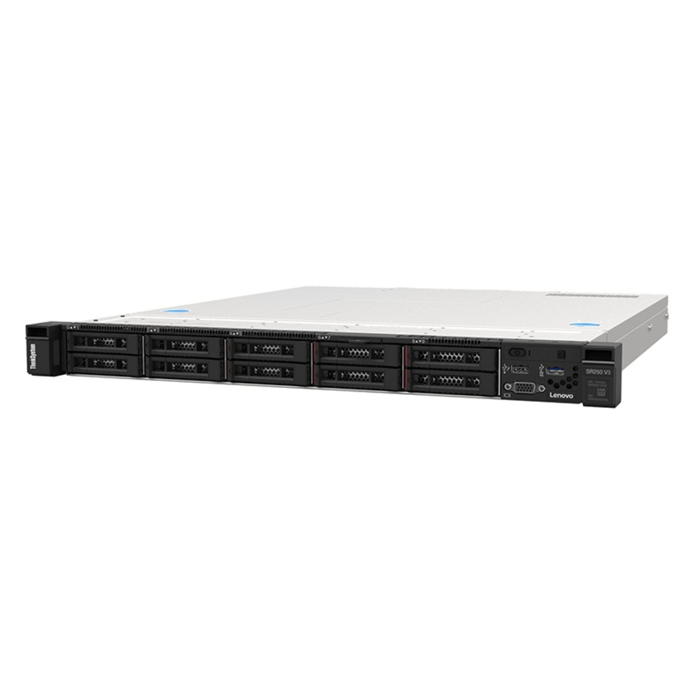 Servidor Lenovo ThinkSystem SR250 V3, Xeon E-2468 2.6/5.2GHz/8C