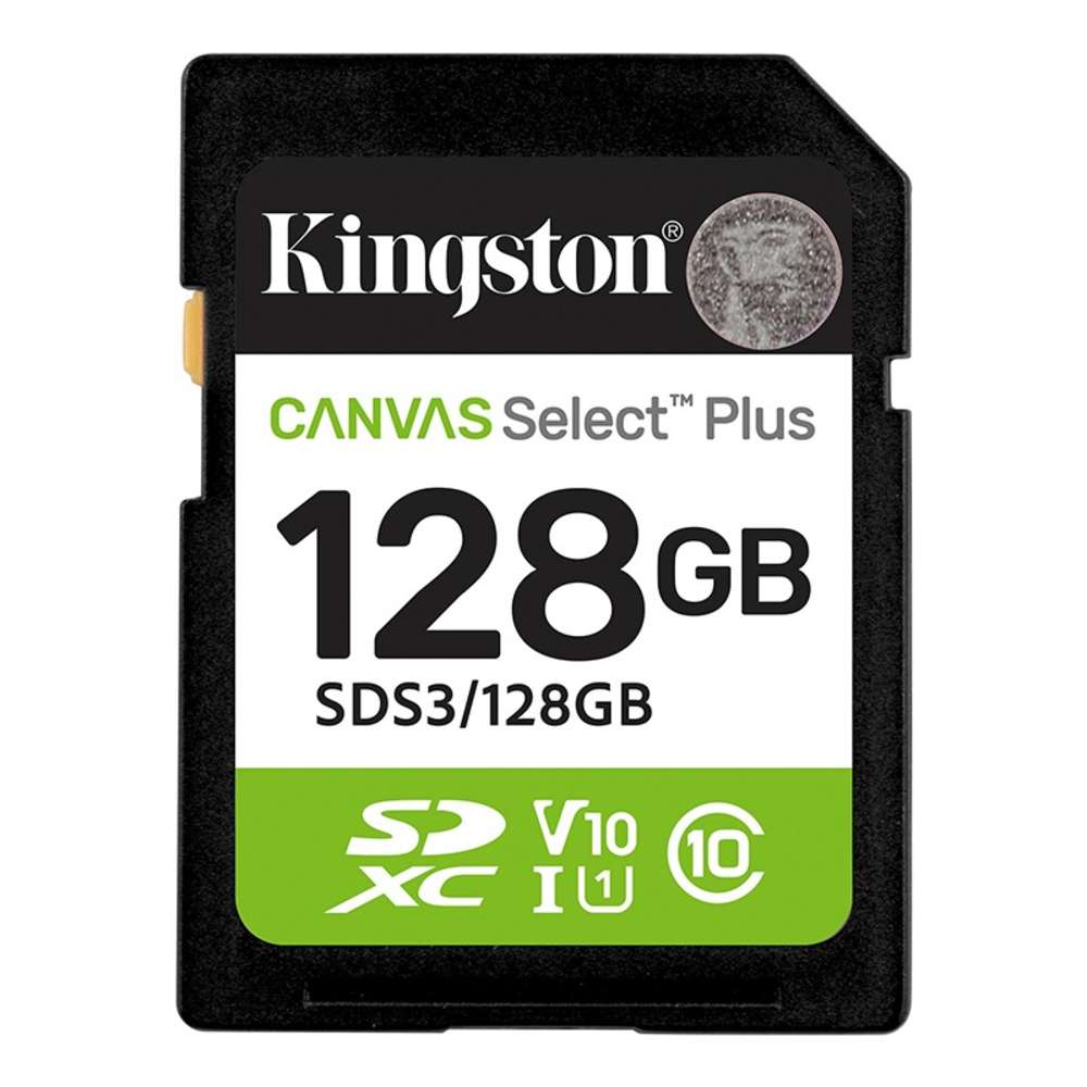 Memoria Card SD Kingston SD Canvas Select Plus 128GB