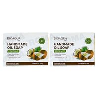 PACK 2 JABÓN EN BARRA DE COCO BIOAQUA 100G