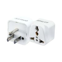 Adaptador Enchufe con Toma Tierra Tipo B OP-603-F OPALUX