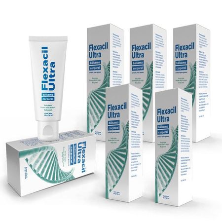FLEXACIL ULTRA CREMA -6 Pack-Alivio  Natural para el Dolor Articular