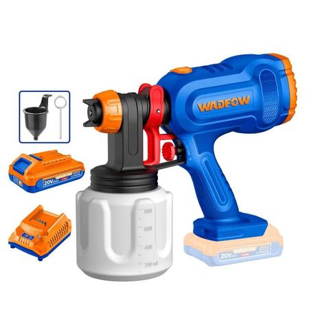 Pistola para Pintar 20v + Batería + Cargador Wadfow WSU30664
