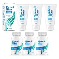 3 FLEXACIL ULTRA CREMA + 3 FLEXACIL ULTRA CAPSULAS