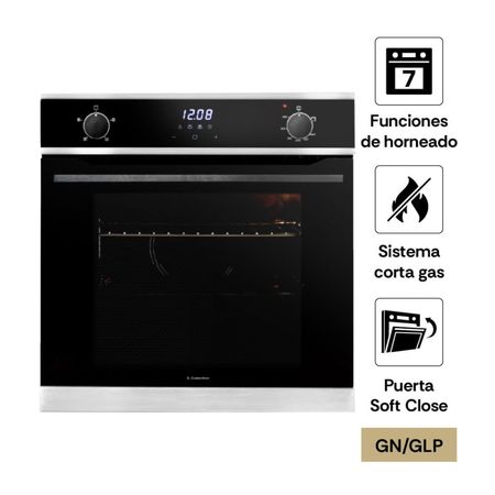 Horno Empotrable a Gas 70L S-Collection Full Touch