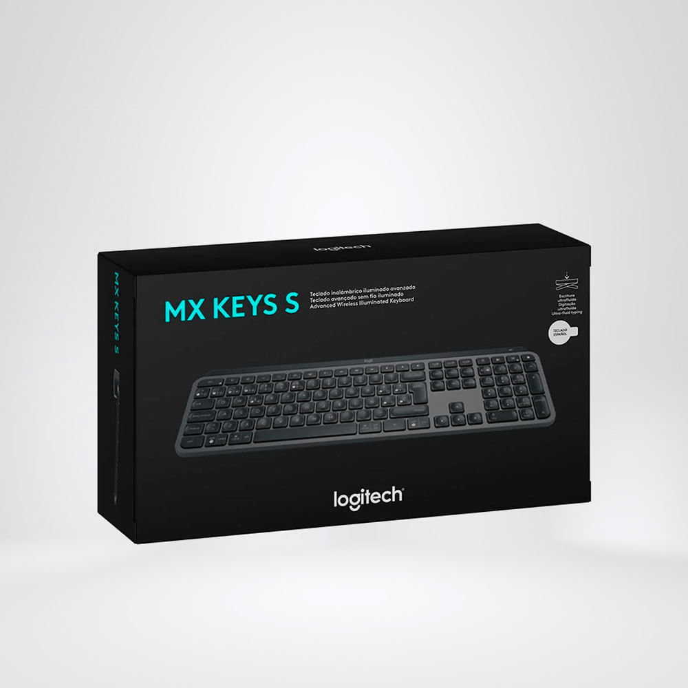 Teclado Inalámbrico Logitech Mx Keys S Negro