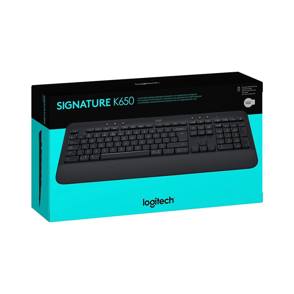 Teclado  Logitech Signature K650 Negro
