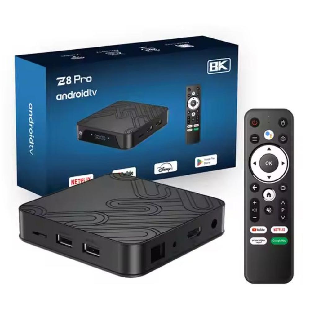 Convertidor TV Android Certificado con Entrada de Red Versión 2025 8K